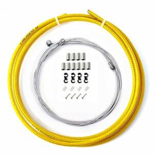 너무 땋은 사이클링 브레이크 하우징 케이블 세트 MTB 로드 바이크 키트 기어 자전거 부품