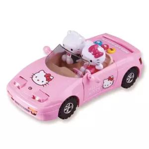 바니랜드 헬로키티 멜로디 오픈카 장난감 자동차 여아완구 헬로키티오픈카