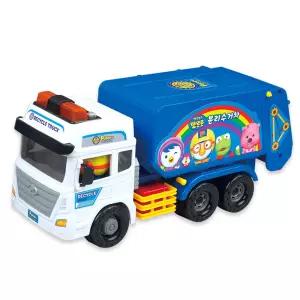 바니랜드 뽀로로 힘센 분리수거차 장난감 프릭션자동차 아이생일선물