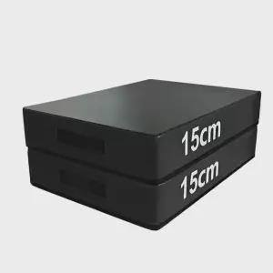 덤벨매트 보호 완충 바닥 펄 50x30x15 이동식 블랙 코튼 바벨정리대 미니 거치대