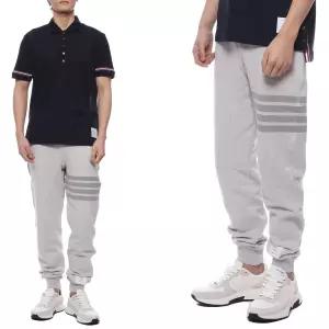 [롯데백화점]톰브라운 24SS 남성 사선 스트라이프 조거 팬츠 MJQ008P 06910 065 24S