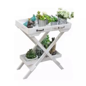 다육이 선반 원목 식물 다육식물 이동식 인테리어 화분받침대