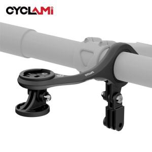 CYCLAMI 자전거 컴퓨터 마운트 고프로 카메라 헤드라이트 M5 M6 지원 GARMIN XOSS IGPSPORT, Bryton Wahoo