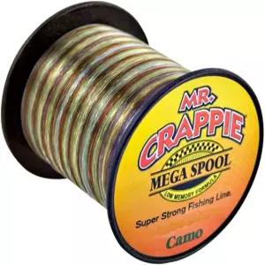 르우의 미스터 크레이피 메가 스풀 모노필라멘트 낚싯줄 낮은 기억력 스트레치