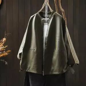 여친 가을 집업 슬림핏 점퍼 야구 CH3