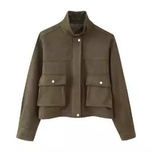 여성 가을 스트리트 집업 야구 점퍼 파일럿 CH3