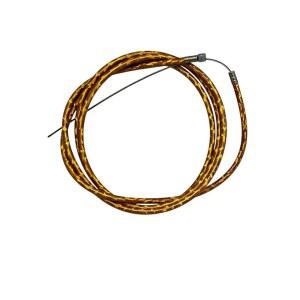 범용 메탈릭 골드 컬러 자전거 브레이크 케이블 와이어, 172cm / 68인치, 산악 호환