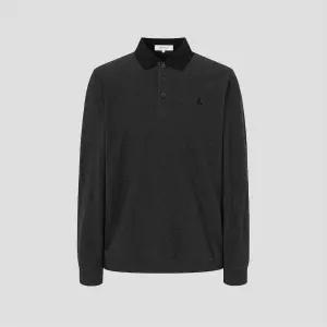 매장정품 BEANPOLE 빈폴 [빈폴] 칼라넥 배색 긴소매 티셔츠 애쉬 (BC6241C584) 1416862