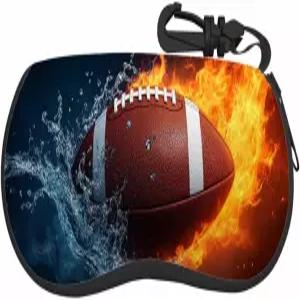 이빌리우 안경 케이스 레드 핑크 로즈 초경량 네오프렌 선글라스 벨트 클립 소프트 리딩 여성 남성