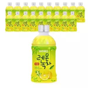 웰그린 스위츠 레몬녹차 340ml X 20PET 편의점 음료
