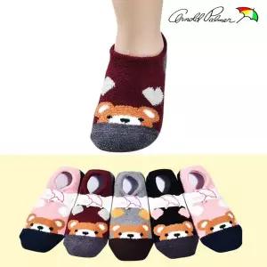 따뜻하고 퐁신퐁신 깜찍한 하트곰 숙녀 수면덧신 WFJ6A7Z