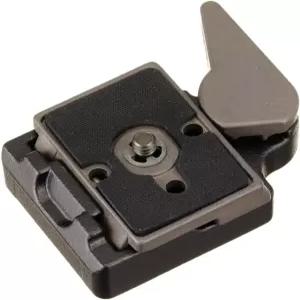 200PL-14 퀵 릴리스 플레이트가 장착된 만프로토 323 RC2 래피드 커넥트 삼각대 어댑터 - 3299-블랙 교체