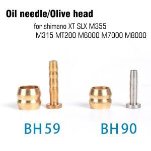 10 세트 BH90 자전거 브레이크 호스 MTB 유압 디스크 올리브 연결 인서트, 시마노 케이블