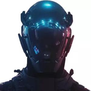 여성과 남성을 위한 남프 펑크 마스크 코스프레 - 테크웨어 할로윈 음악 페스티벌 및 파티 액세서리에 적합