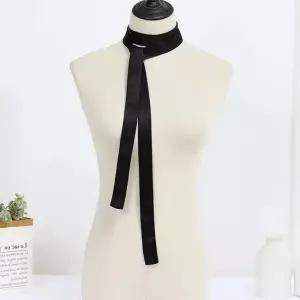 타이 슬림 롱 스카프 초커넥 초커넥 단체주문 긴 여자출근패션 직장여성오피스룩