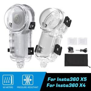 방수 케이스 다이빙 보호용 수중 하우징 쉘 인스타360 X4 에어 카메라용