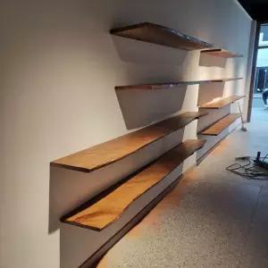 벽선반 일자 선반 심플 인테리어 원룸 거실 책장