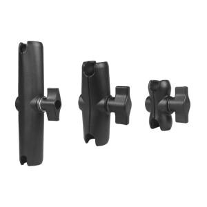 RAM 마운트 용 알루미늄 합금 이중 소켓 암 5.5cm 15cm 카메라 확장 1 