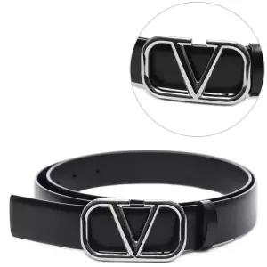 [롯데백화점]발렌티노 25SS 남성 브이로고 시그니처 벨트 6Y2T0Q90 SNP 0NO 25S