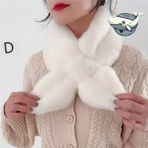 소프트 밍크 넥워머 따뜻한 겨울 여성 머플러 여자목도리 여성머플러 겨울머플러 스카프