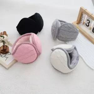 로에드 겨울귀마개 방한 귀도리 꽈배기 니트귀마개 겨울귀마개 방한귀마개 털귀마개