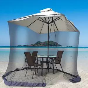 캠핑 모기장 대형 접이식 방충망 야외 모기장 테라스 바베큐 그물망 차양막 가림막 파라솔 그늘막 햇빛