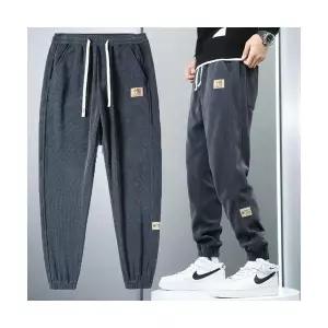 남성 바지 배기핏 캐주얼 루즈핏 조거 9부팬츠 고탄력 OP3