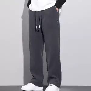 남성 바지 배기핏 봄가을 와이드 밴딩팬츠 캐주얼 OP3