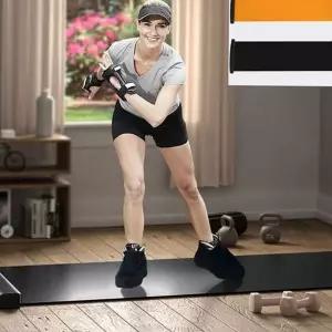 트레이닝 운동 보드 휴대용 피트니스 다이어트 슬라이딩 운동 보드 실내