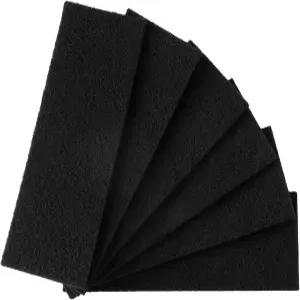 AMOGOOPET 6개 탄소 필터 쓰레기 로봇 3와 호환되며 자동 고양이 쓰레기통에서 불쾌한 냄새를 흡수하고