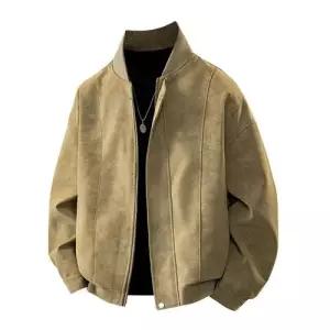 남성용 봄 캐주얼 오피스룩 가을 가죽 등산 점퍼 재킷 코트 캠핑 트레이닝 OP3