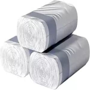 셀프 클리닝 고양이 쓰레기통 라이너 - 롤 2개 50개 쓰레기 봉투 자동