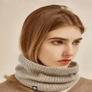 여성 4컬러 겨울 와이드골지 방한 기모 넥워머 목도리 모넥워머 방한넥워머