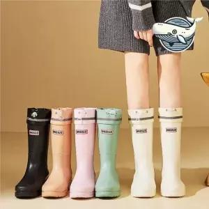 비 오는 날 필수 롱레인부츠 논슬립 실용 장화 롱레인부츠 미끄럼방지 가벼운장화 낚시화