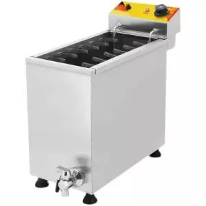 핫도그 튀김기 업소용 새우튀김 전기 치킨 기계 소형 감자 휴게소 미니 기름 분식집