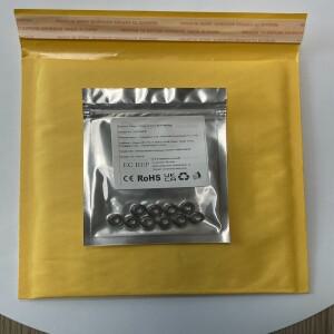 10피스 SMR104ZZ 4x10x4mm ABEC-9 스테인레스 스틸 440C 깊은 홈 볼 베어링 미니 소형어처