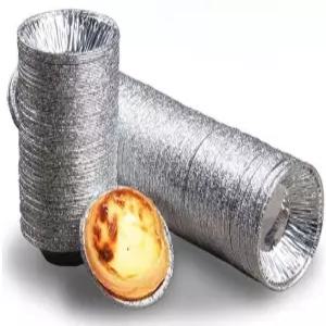 에그타르트 알루미늄 용기 은박 베이킹 5000개 세트 기름장 접시 오븐