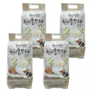 굿모닝 모닝 실큐 현미 율무차 50T 아침대용 국내산발아현미 X4개