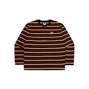 매장정품 KODAK 코닥 스트라이프 테리 긴팔 티셔츠 BLACK K5323ERL85BLK 1454676