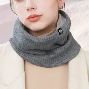 겨울철 니트소재 골지 기모 넥워머 목보온 방한용품 목보호폴라 목방한 넥토시 넥워모