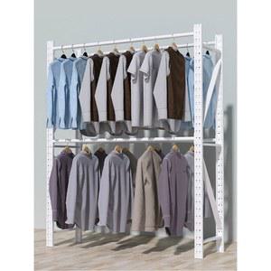 대형 의류창고 철제행거 업소용 매장용 행거 세탁소 매장