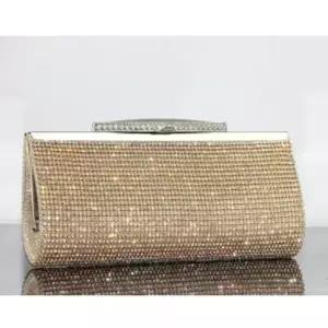 크로스백 헤이든 럭셔리 클러치백(골드) 파티 체인 숄더백