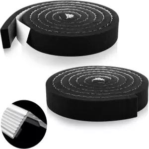 금속 지붕 유니버설 통풍 리지 클로저 스트립 2개 총 20리터 패널 셀프 접착 펠트 테이프 방수 씰 단열