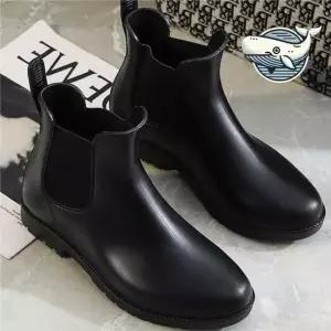 방수 여성 레인부츠 스타일리시 앵클 부츠 앵클 미들 레인부츠 루미나D 첼시부츠