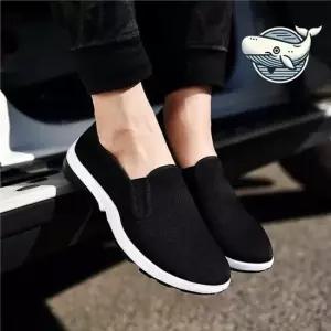 편안한 남성 조깅 슬립온 운동화 캐주얼 워킹화 캐주얼 조깅 워킹화 슬립온