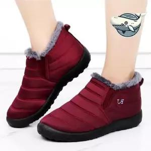 겨울 여성 방한 패딩 부츠 푹신한 털신발 패딩부츠 여성방한화 털신발 캐주얼화 방한화