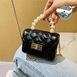 세련된 미니백 포인트 크로스 클러치 핸드백 미니백 큐티백 클러치 우아한 세련된