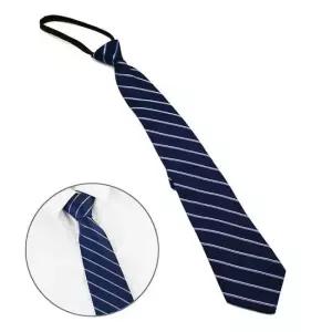 스트라이프 지퍼넥타이 넥타이 결혼식사회넥타이 모임넥타이 자동넥타이