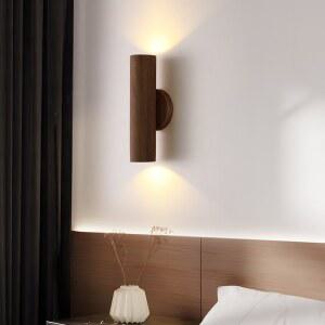 벽등 원형 우드 대리석 라이트 유리 LED 부착등 월램프