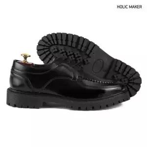 홀릭메이커 남성 둥근코 워커 키높이 구두 HBM042 남자워커 남성워커 남성구두 남자구두
